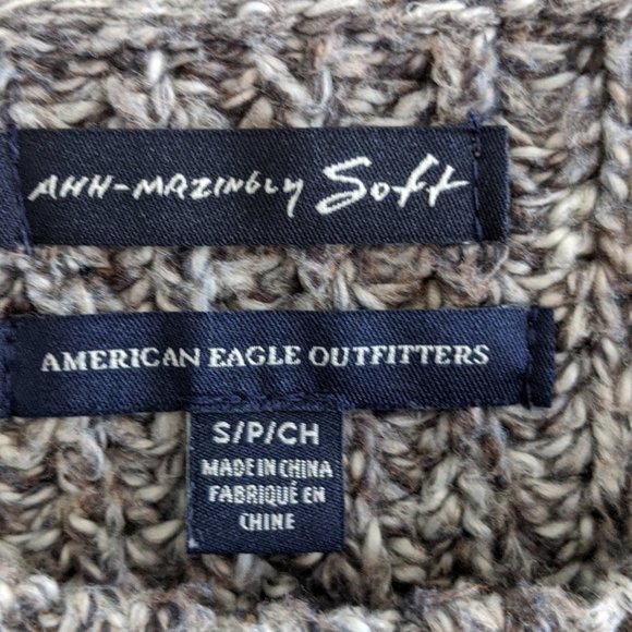 American Eagle Ahh Mazingly Soft Sweater Long Sleeves Womens Size S - Picture 3 of 6